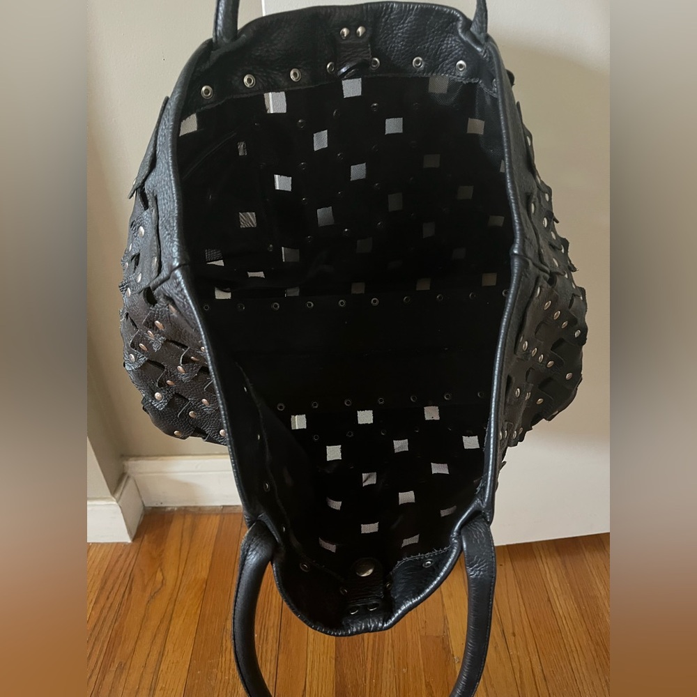 Berge Leather tote - Picture 2 of 8